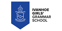 Ivanhoe Girls Grammar school logo
